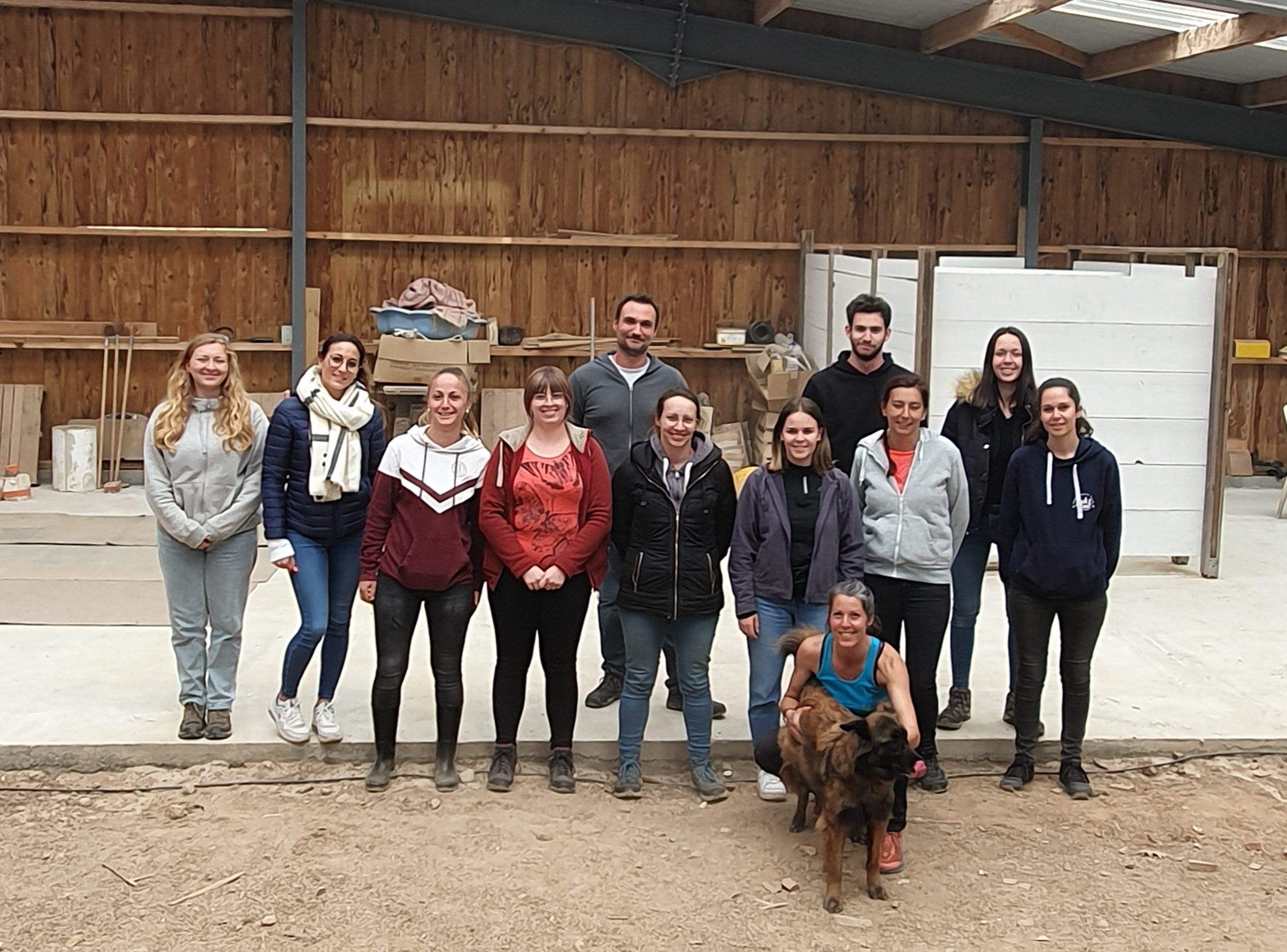 VISITE ECOLE SUP SANTE ANIMALE MONTAIGU - SECTION BP EDUCATEUR CANIN